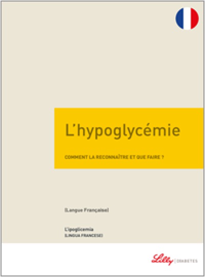 Copertina della guida multilingua sul diabete: L'ipoglicemia in francese