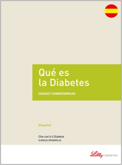 Copertina della guida multilingua sul diabete: Cos'è il diabete in spagnolo